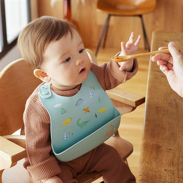 シリコーンビブ ダイナソー D BY DADWAY ディーバイダッドウェイ 【お食事エプロン 離乳食 食べこぼし】